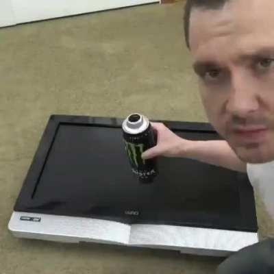 TV+monster energy=???