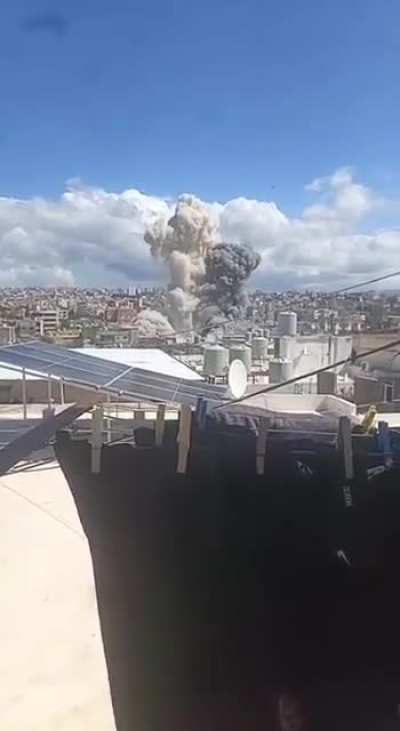 Israeli airstrike - Al-Maachouk, Tyre, Lebanon | 24-3-26