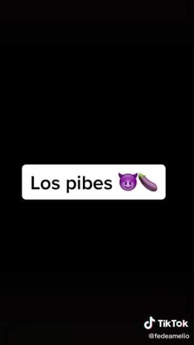 Pibas vs pibes