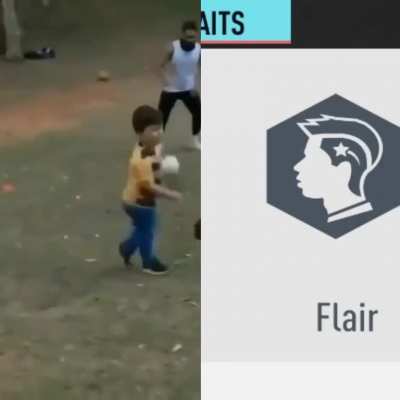 When your 53 rated YA CF wants to be Neymar