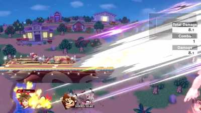Wow, Sakurai actually made Sora true to his game.