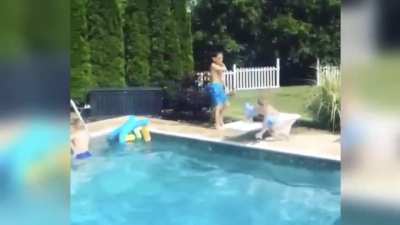 “Front flip, go!”