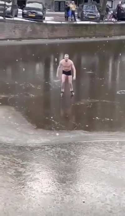 We have an ice skater