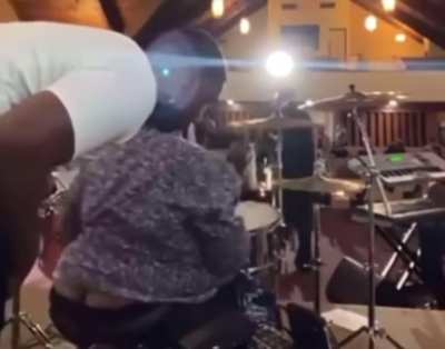 Nigga goin stupid on them drums