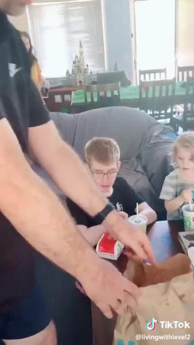 Getting angry over an order