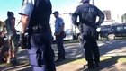 Classic dive + public freakout from the 5G protest in Mullum.