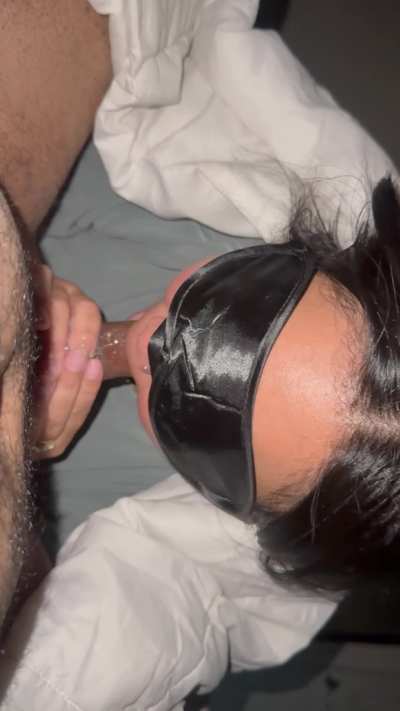 So much spit when she sucks 