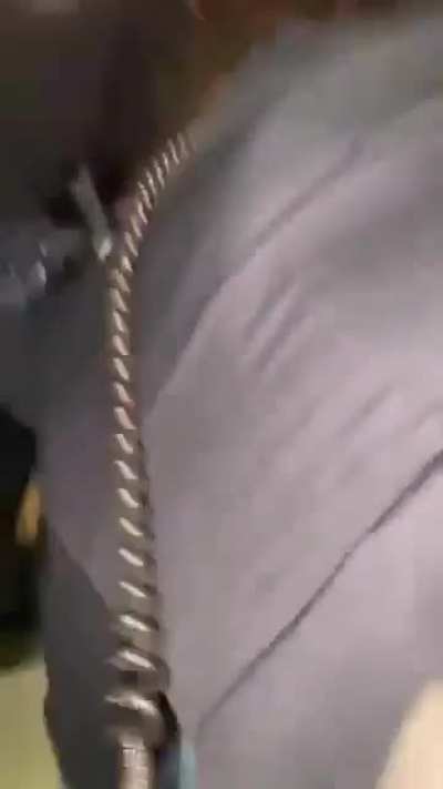 AstroWorld fest officers drop girl head first onto metal contact whilst placing her onto stretcher and ejecting her from the crowd