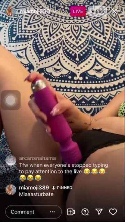 Miamoji ig live 🍆💦