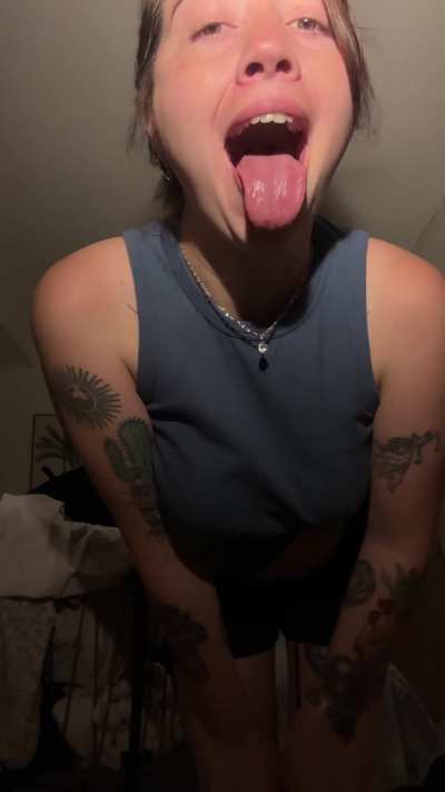 You look delicious when you tremble. Did you know I love it when the prey moves so much inside? It makes me purr. {vore}