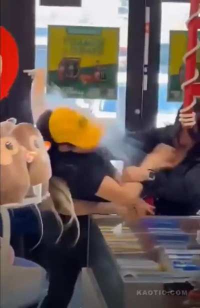 Fight leads to a bottle to the face