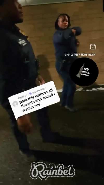 And we're back again in Brooklyn with our favorite officer