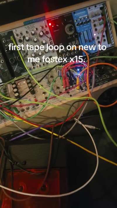 First tape loop