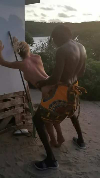 Milf got vaccinated and is ready for bbc on vacation