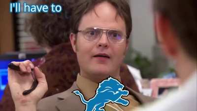 We're going to be insufferable when we're finally a good team. Once we figure out how to be insufferable.