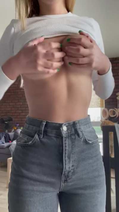 My waist is small but my tits