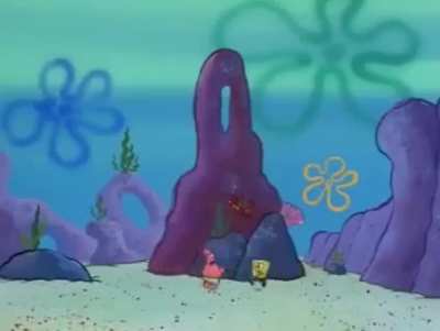 SpongeBob and Patrick Runs Away From Sandy While Pizza Tower Music Plays