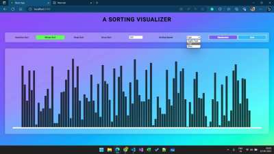 A Sorting Visualizer - Project (Update 3) | Your thoughts?