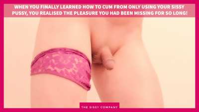 This is your right of passage sissy… take it 💦