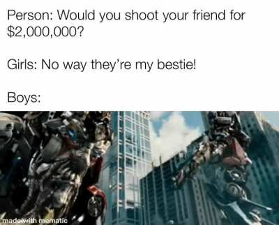 It had too happen