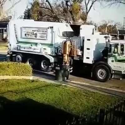 To dump the trash