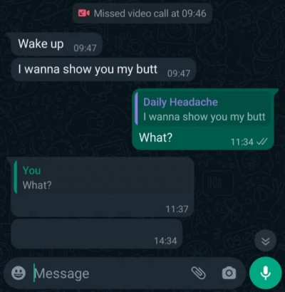No.... No......Noooooo!!!!!!