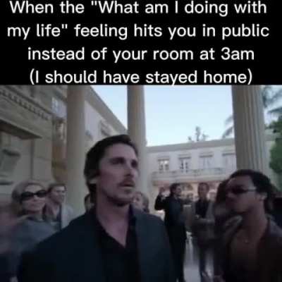 Why in public...