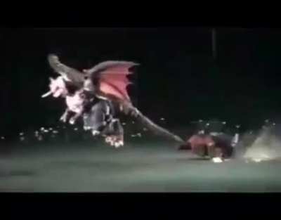 Destoroyah freaking dies