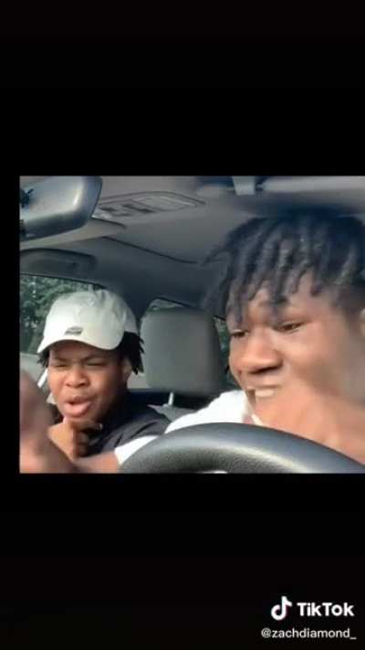 Man surprises his friend by rapping. He's got some amazing talent.