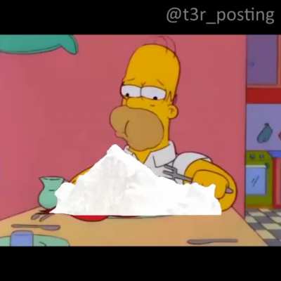 Homero se entera que Maradona murió