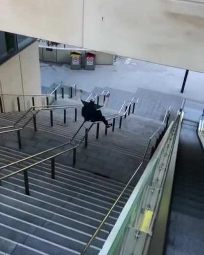 The human rail slide