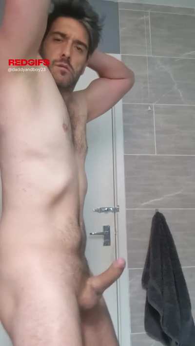What would you do if you found me shooting hot cum in the bathroom? Kal (41)