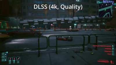 I don't think most people realize just how bad TAA ghosting can be. Both clips are using identical settings, no frame-generation. 