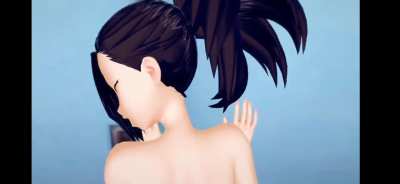 Yaomomo's stuck in the change room