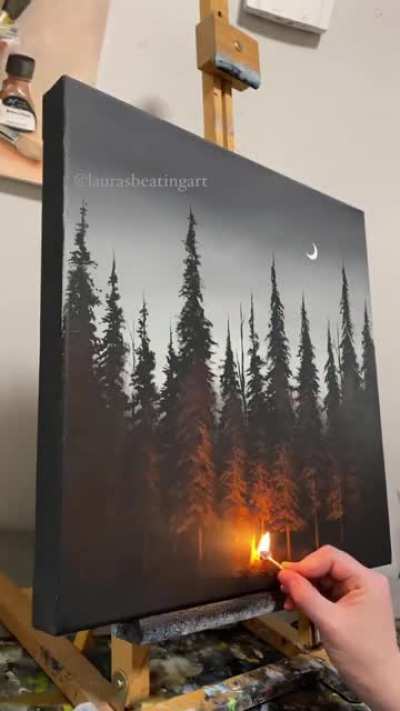 A dark forest