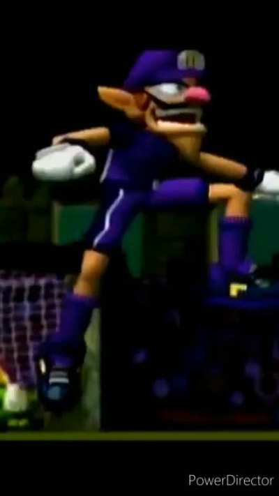 This is why waluigi is banned from smash, his taunts are too good