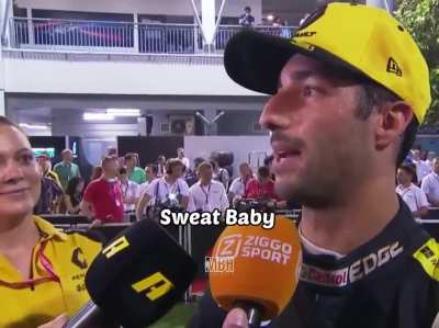 Athletes sweat