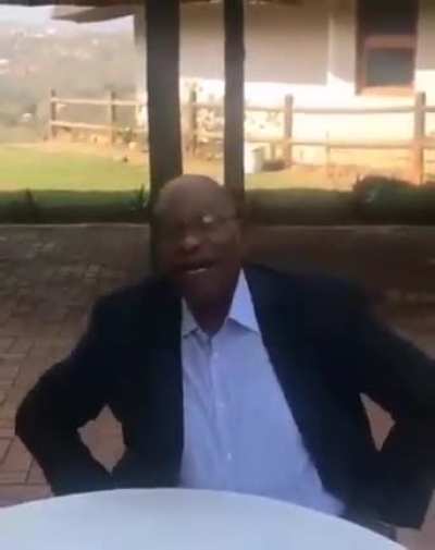 Red Card to Ace Magashule for injuring Cyril Ramaphosa