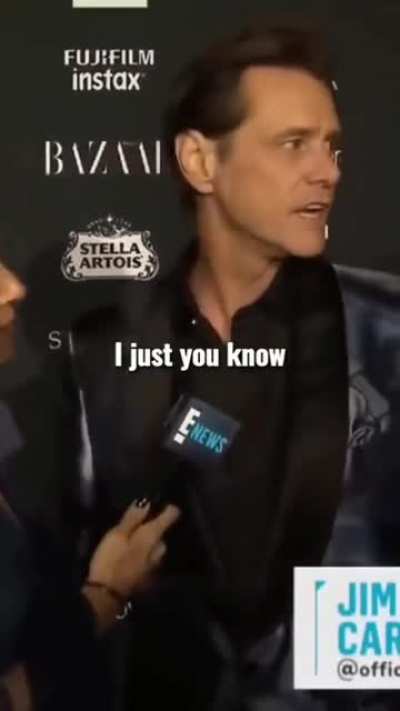 Jim Carrey being an absolute savage.
