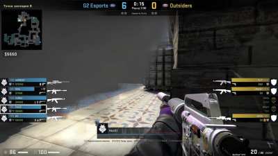 HooXi with a useful one-way smoke on B plant Inferno. Cap knows how to surprise enemies. Share & use!