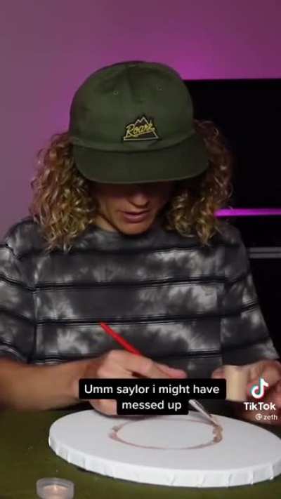 I like painting with you