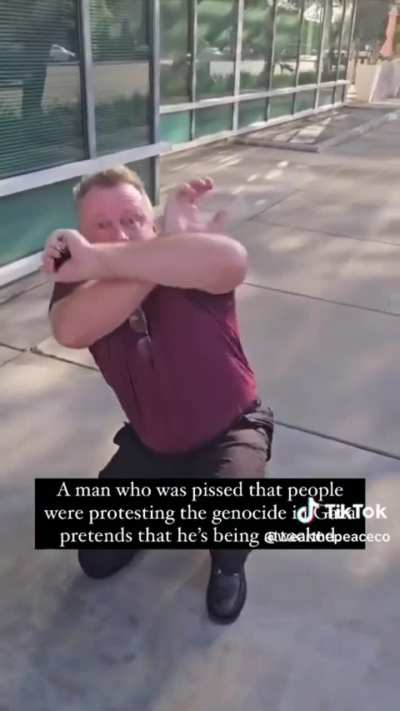 A man fights for his life against ruthless protesters