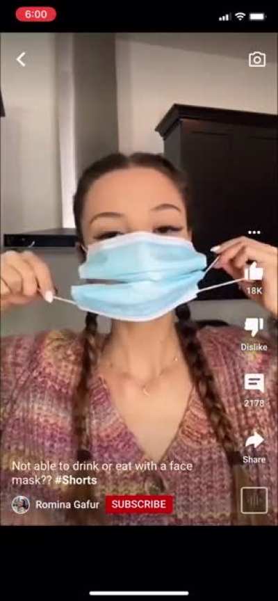 This removes the entire point of a mask