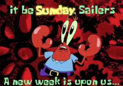 Uh oh crustacean scare uh oh money argh argh