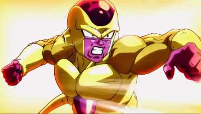 Super Saiyan Blue Goku vs Golden Frieza