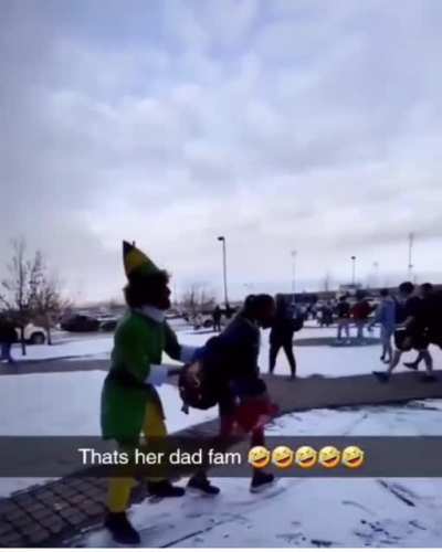 Its her dad.