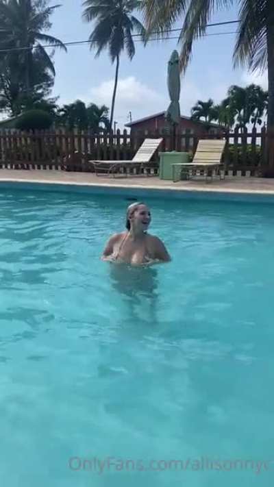 Dip in the pool