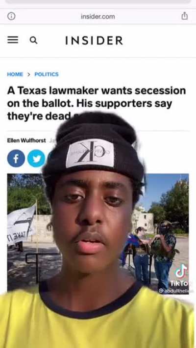The Texas snow storm was a conspiracy 🤦‍♂️