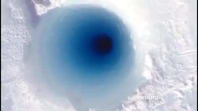 Physics is so interesting, the sound made when a chunk of ice is dropped down an ice core hole is so cool