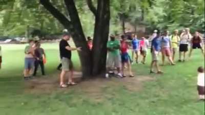 15 month old controls 500 boys at Camp Rockmond